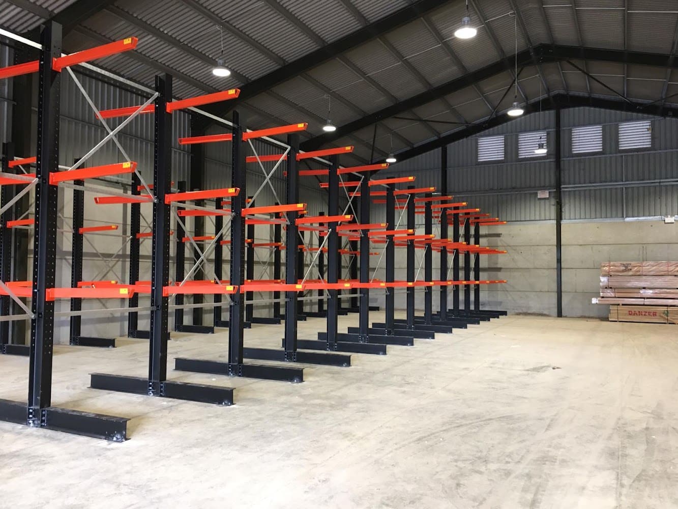 Cataliever Racking Protection Cantilever Racking Kettering | Mowbray Workspace Solutions