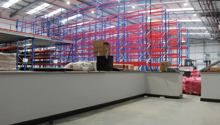 's Warehouse Fit Out